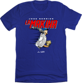 Jose Berrios La Makina MLBPA Tee blue T-shirt In The Clutch